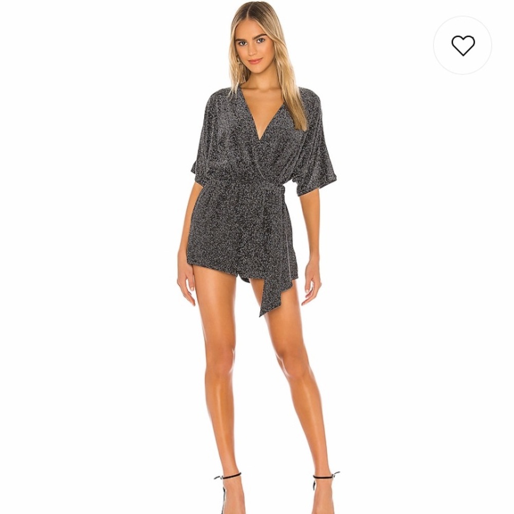 Nightskye Romper in Silver